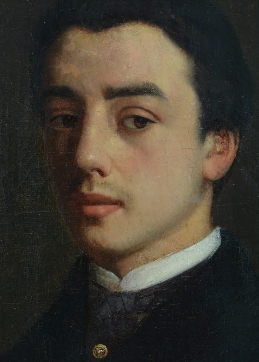 Tableau ancien - portrait d'homme